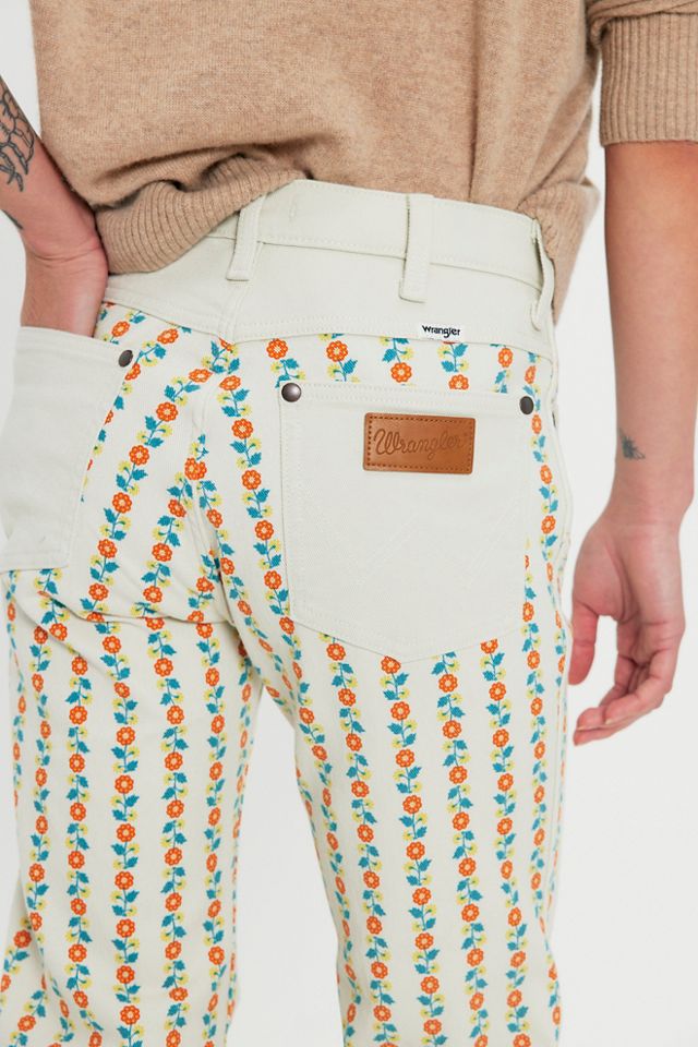 Wrangler 70s Printed Flare Jeans #3