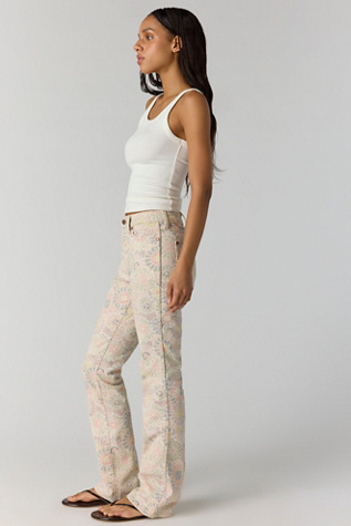 Wrangler Printed Global Bootcut Jeans
