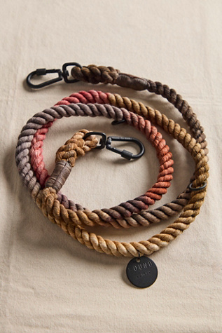 Plant Dyed Rope Leash