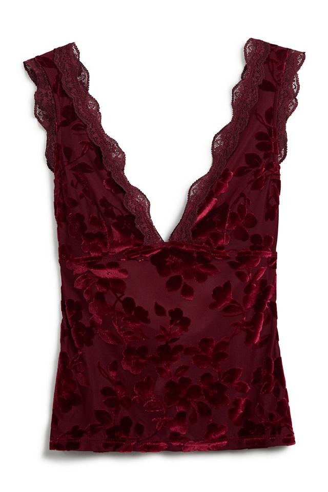 Loved You First Velvet Cami #5