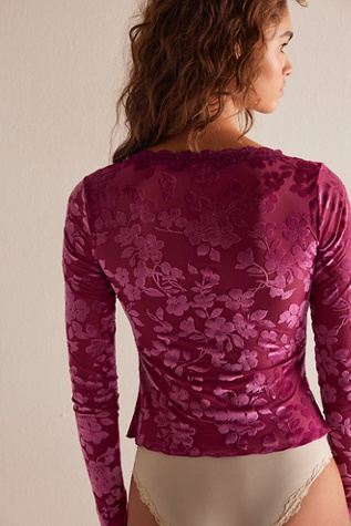 Женский топ Intimately Loved You First Long Sleeve, цвет: Комбинированный — фото 2
