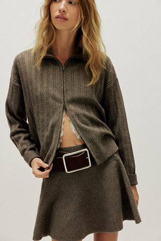 Ensemble mini-jupe en maille Quincy