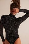 Night Sky Seamless Turtleneck Bodysuit