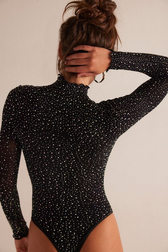 Night Sky Seamless Turtleneck Bodysuit #5