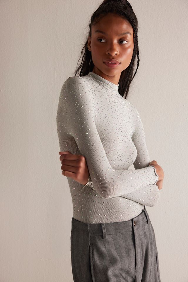 Night Sky Seamless Turtleneck Bodysuit #9