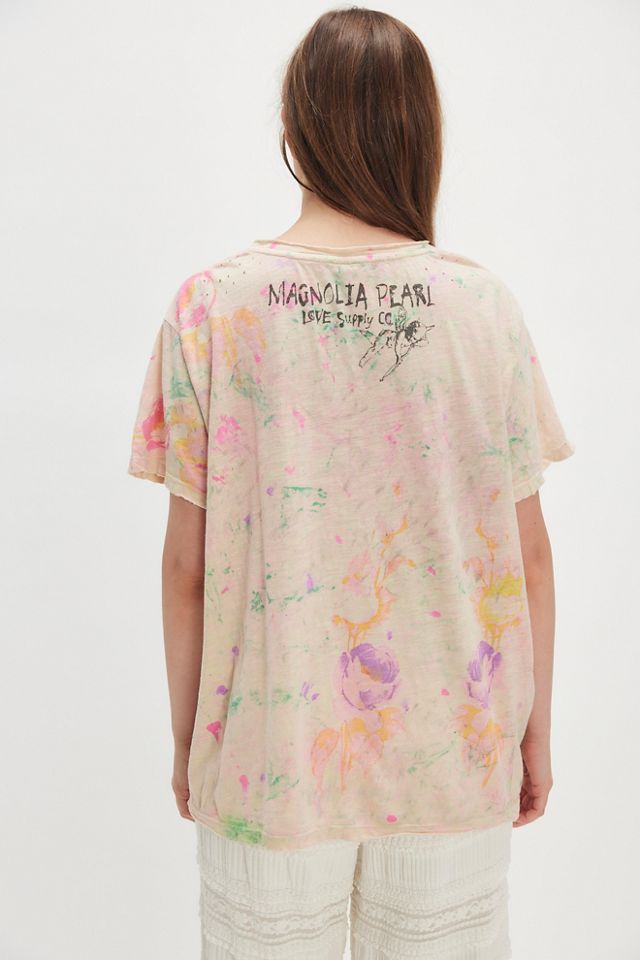 Free People ★ Magnolia Pearl ★ Poppy Bloom Tee Magnolia Pearl Where The Poppy Grows Tee | Free People