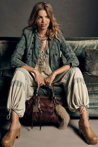 Sully Lace Pant Co-Ord at Free People in Caledon Combo, Size: XL