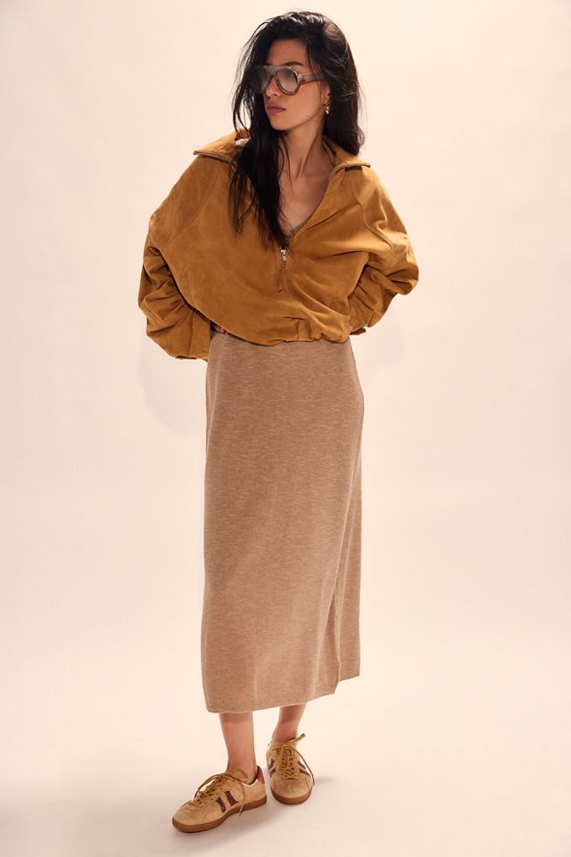 Audrina Cotton-Linen Sweater Dress #3