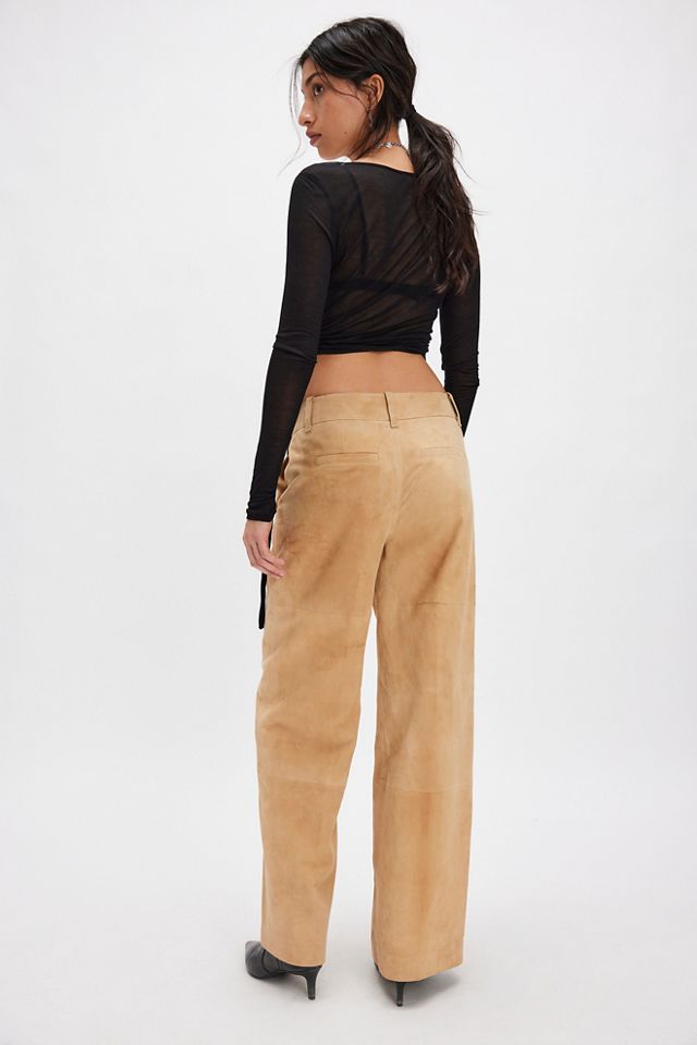 Skyler Suede Trousers #1