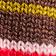 Rayures multicolores chocolat