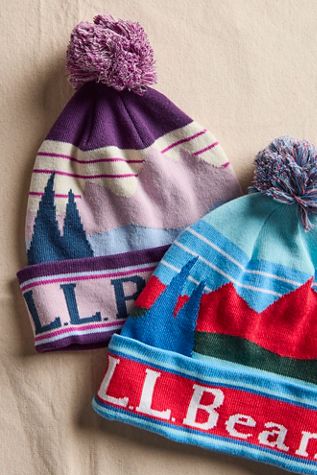 L.L.Bean Katahdin Pom Graphic Hats