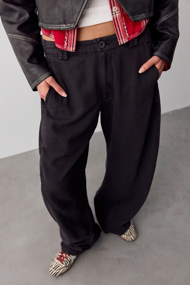 Spotlight Washed Barrel Chino Trousers #1