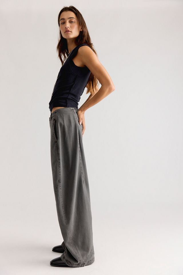 Spotlight Washed Barrel Chino Trousers #2