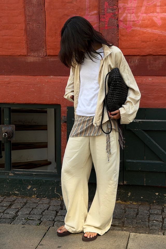 Spotlight Washed Barrel Chino Trousers #6