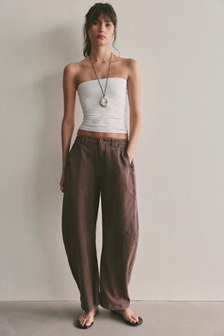 Spotlight Washed Barrel Chino Trousers