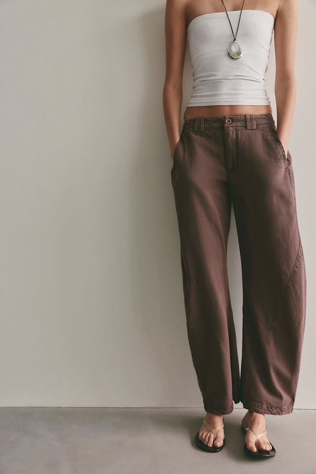 Spotlight Washed Barrel Chino Trousers #3