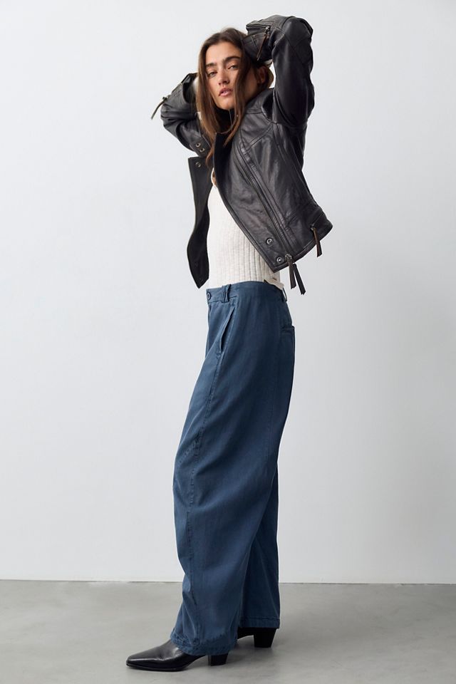 Spotlight Washed Barrel Chino Trousers #3