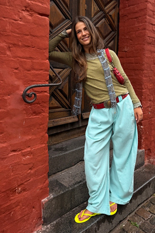 Spotlight Washed Barrel Chino Trousers