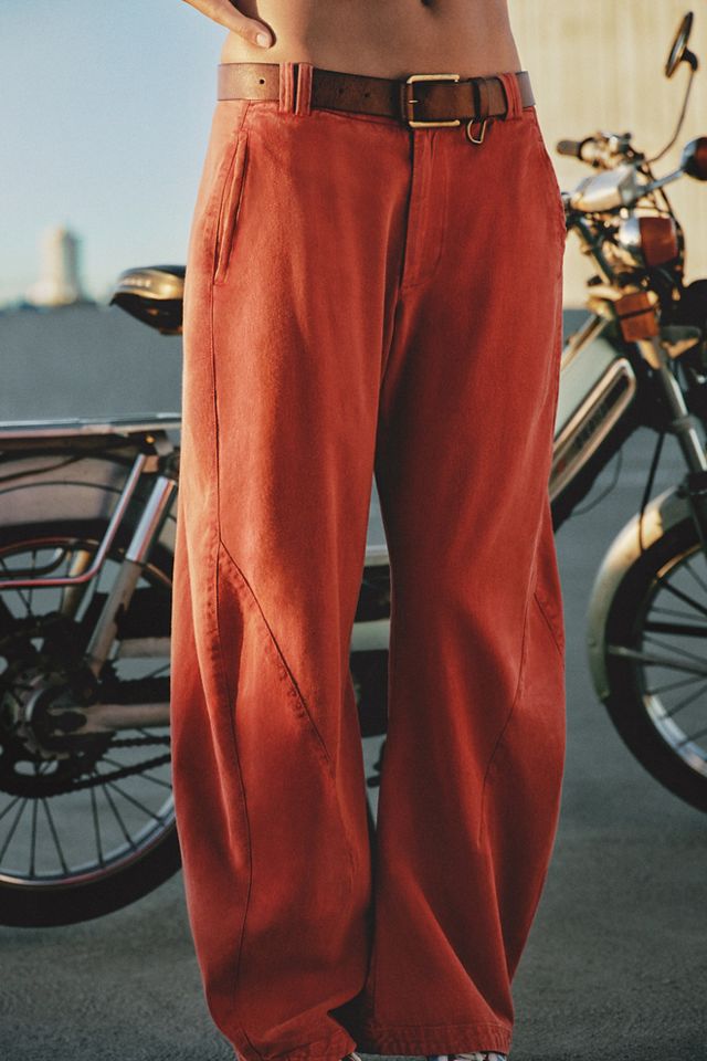 Spotlight Washed Barrel Chino Trousers #1