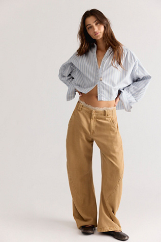 Spotlight Washed Barrel Chino Trousers