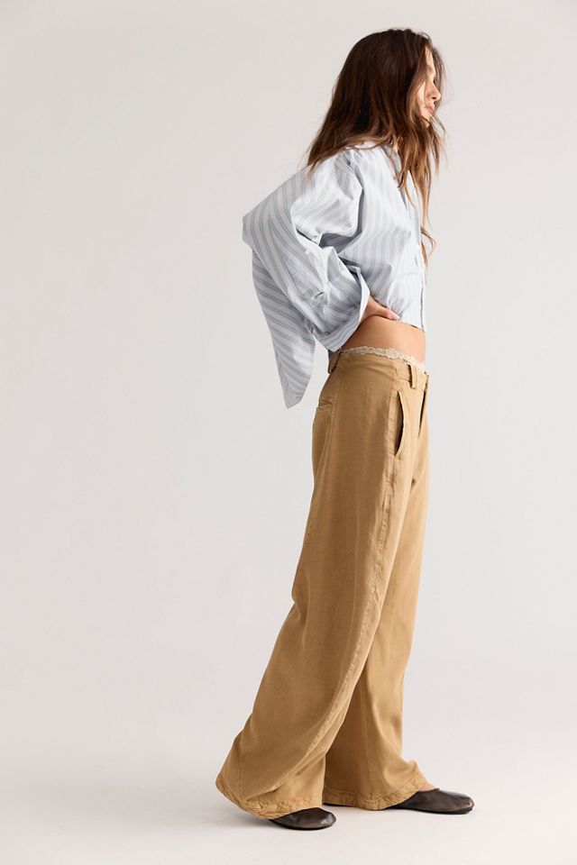 Spotlight Washed Barrel Chino Trousers #2