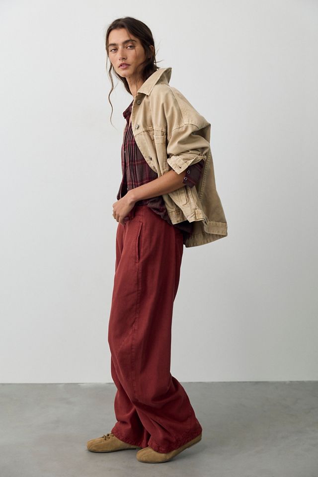 Spotlight Washed Barrel Chino Trousers #3