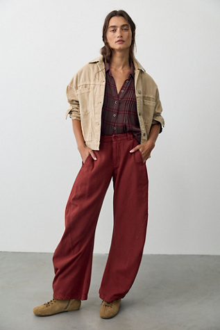 Spotlight Washed Barrel Chino Trousers