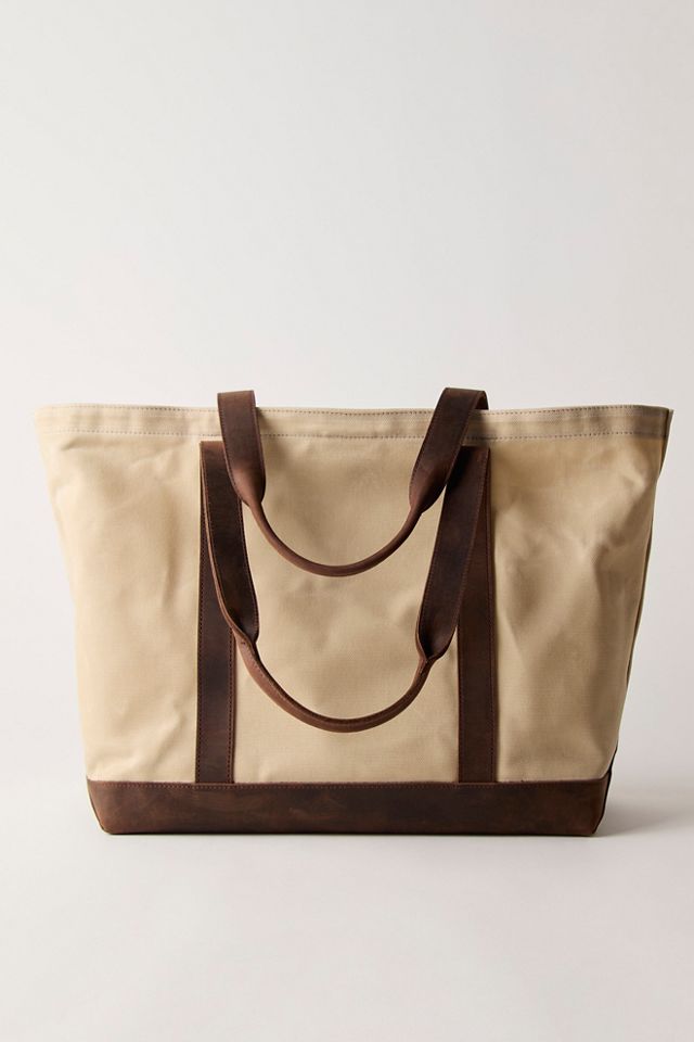 L.L.Bean Leather Trim Tote #2