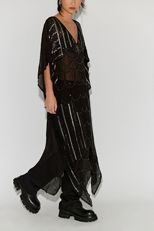 End Of The Night Embellished Duster