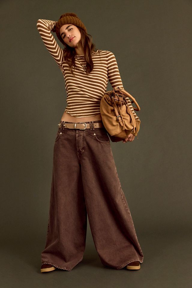 We The Free Give And Take Wide-Leg Jeans