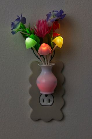 Flower Vase Night Light
