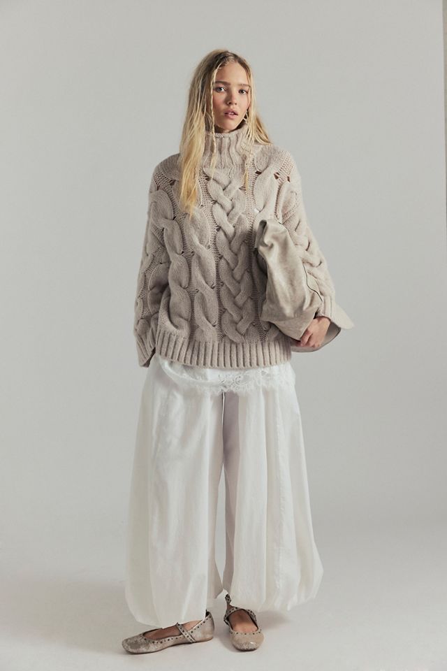 Clementine Cable Knit Pullover #3