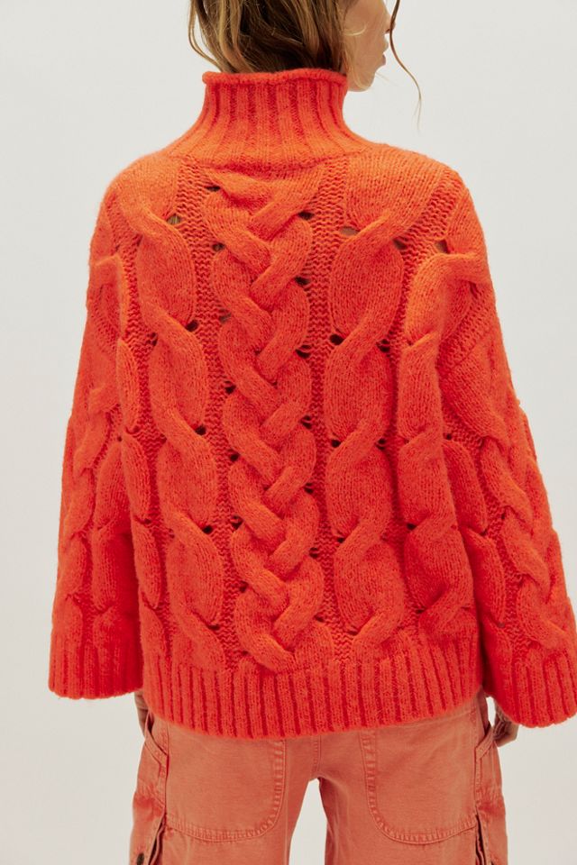 Clementine Cable Knit Pullover #1