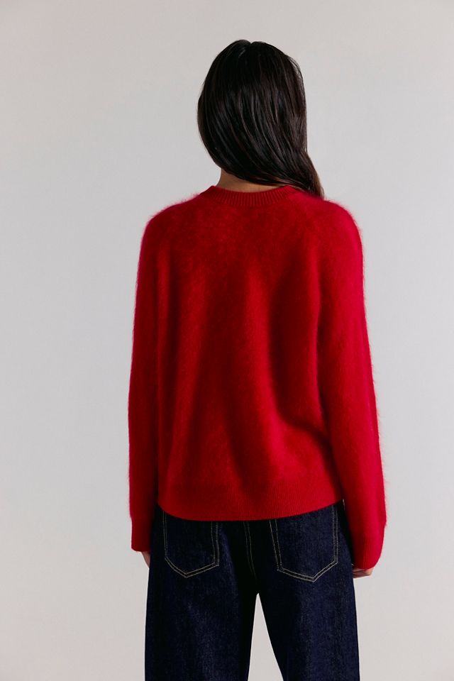 Meilleur pull en cachemire brossé col en V #2