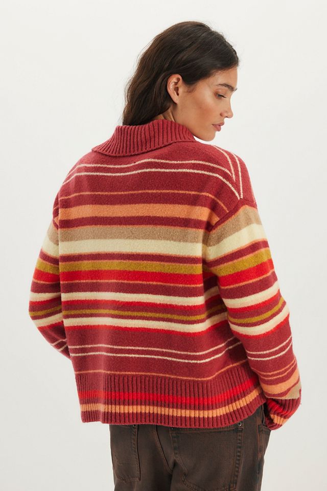 Trading Up Striped Polo #1