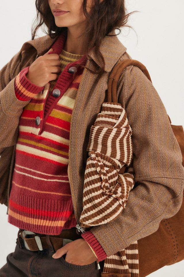 Trading Up Striped Polo #3