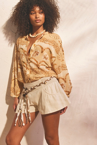 Spell Mermaid Cove Button Down Shirt