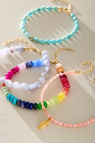 Bracelet de Cheville Perlé ALV