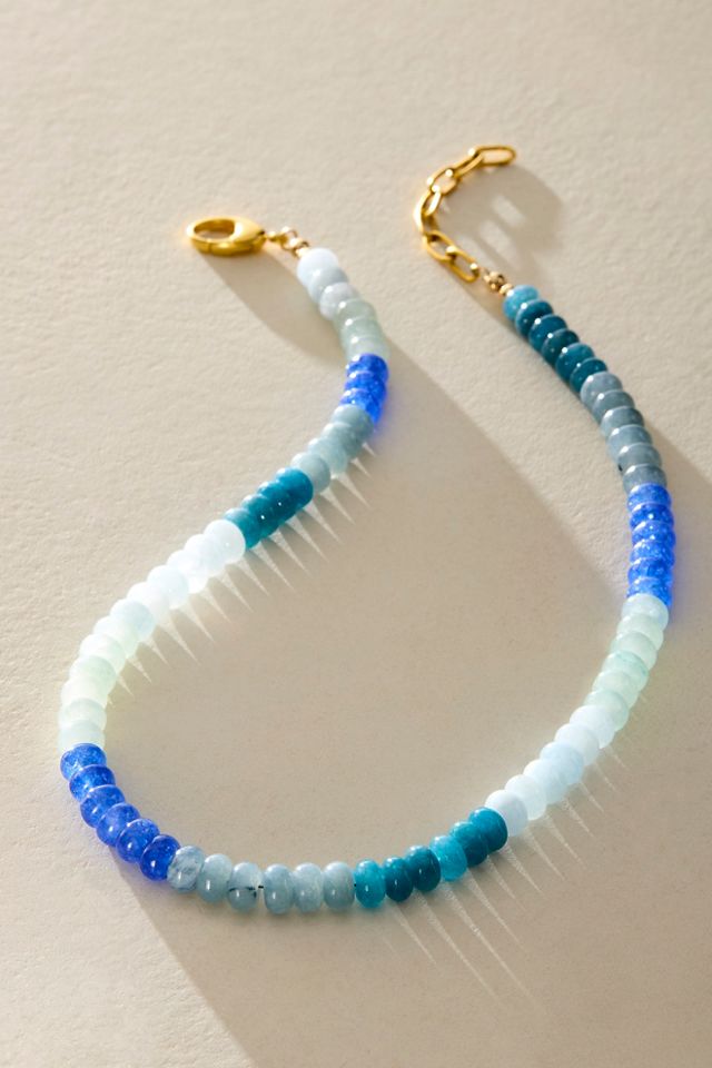 Collier en Pierre avec Perles ALV #2