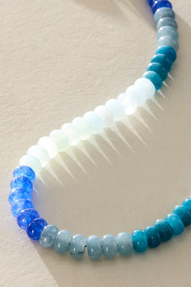 Collier en Pierre avec Perles ALV #3