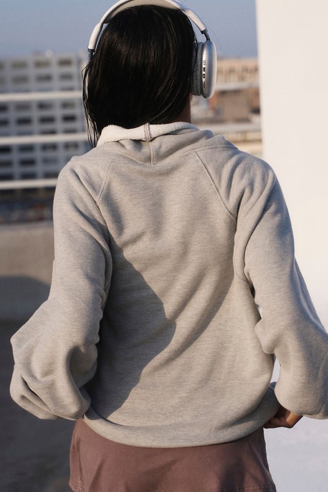 Cutback Mock Neck Pullover #1