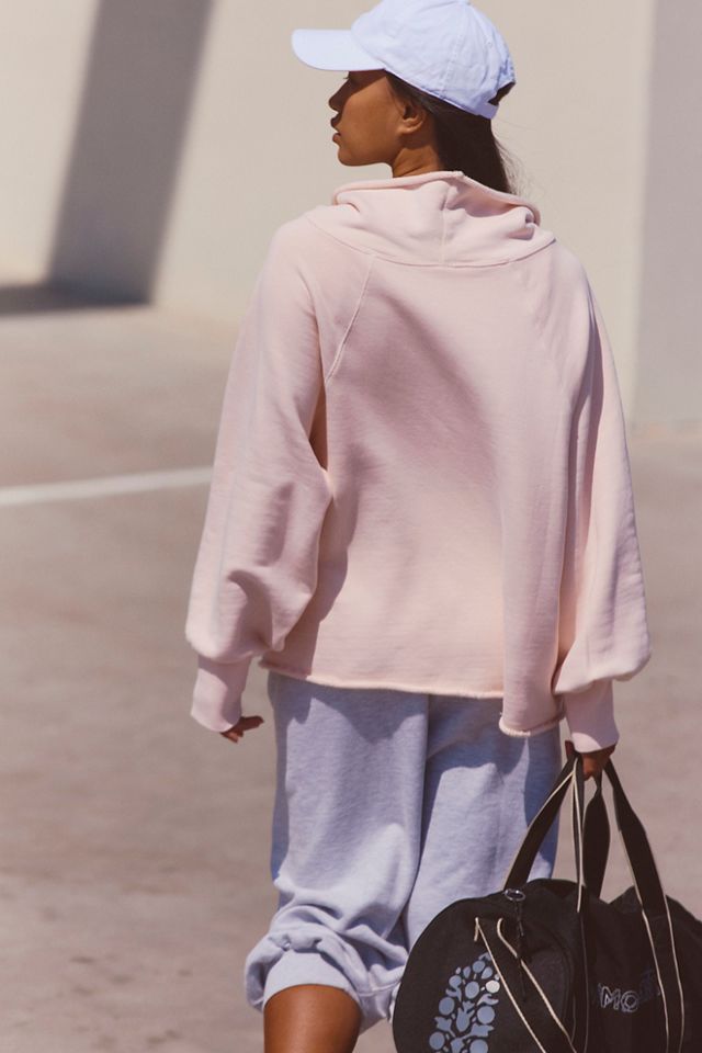 Cutback Mock Neck Pullover #1