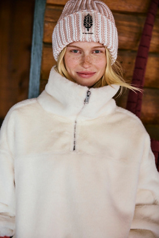 Alpine Faux Fur Half Zip