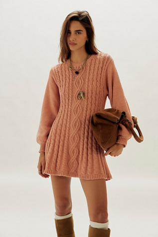 Orla Cable Knit Mini Dress