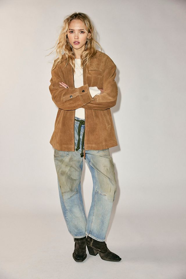We The Free Rosie Suede Jacket #2
