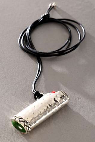 Pamela Love Small Silver Lighter Necklace