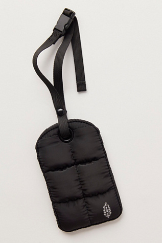 On The Move Quilted Luggage Tag