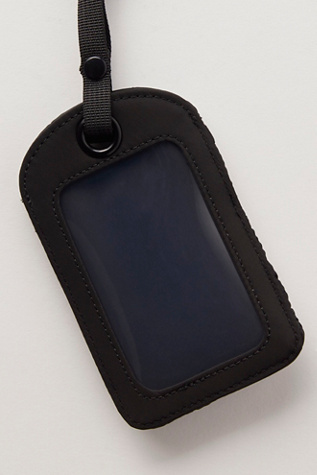 Женские багажные бирки FP Movement On The Move Quilted Luggage Tag, цвет: Чёрный — фото 3