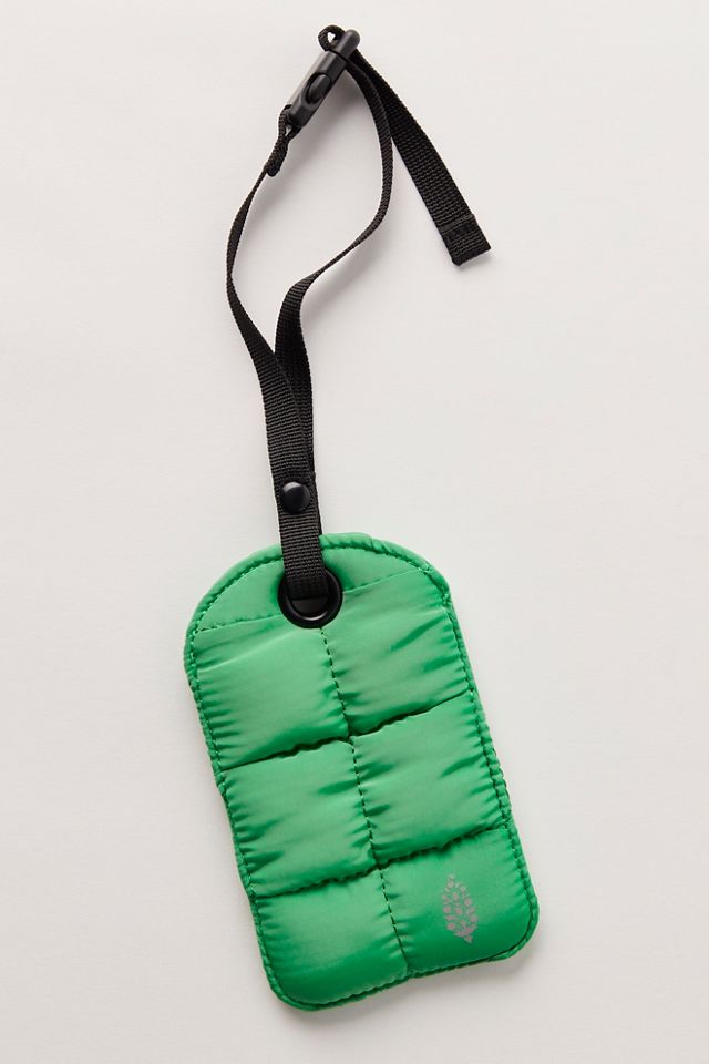 On The Move Quilted Luggage Tag