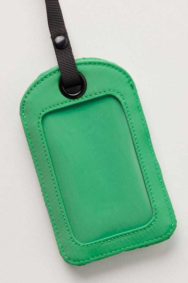On The Move Quilted Luggage Tag #1